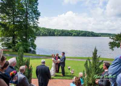 Erin and Tyler Wedding Ceremony at Sunset Lake 05.28.11